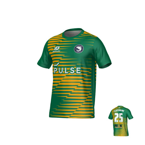 SUTHERLAND SHARKS SUMMER - STATIC - GREEN & YELLOW