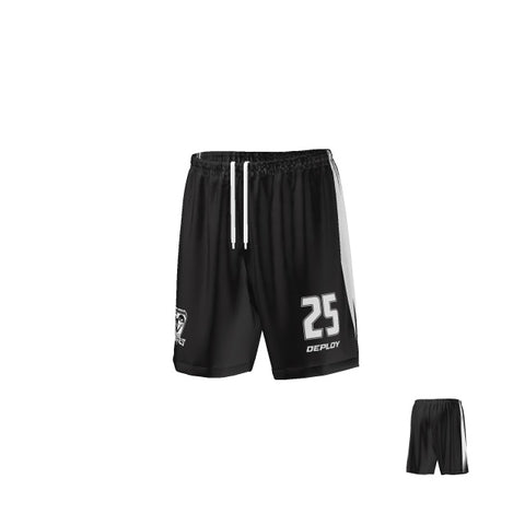 Miranda Magpies FC - Playing Shorts - Deploy Football - Australia's Best Footballs & Soccer Balls