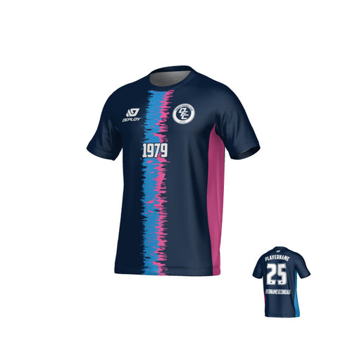 Rift Jersey - Navy & Pink