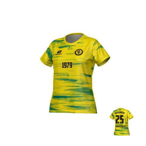 Distort Womens Jersey - Yellow