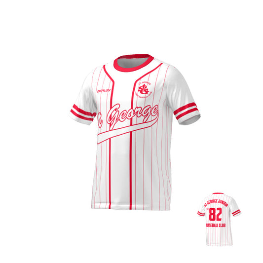 St George Junior Baseball Club - Supporters Jersey EST’82 - Unisex & Youth