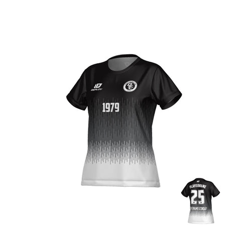 Fade Womens Jersey - Black