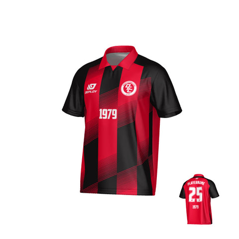Vector Collared Jersey - Red