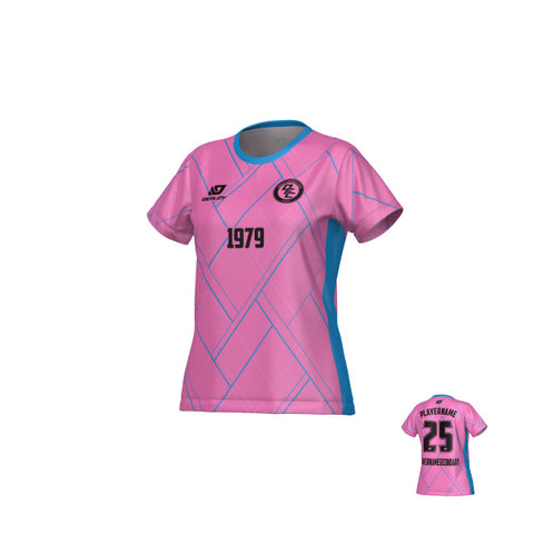 Plaid Womens Jersey - Pink