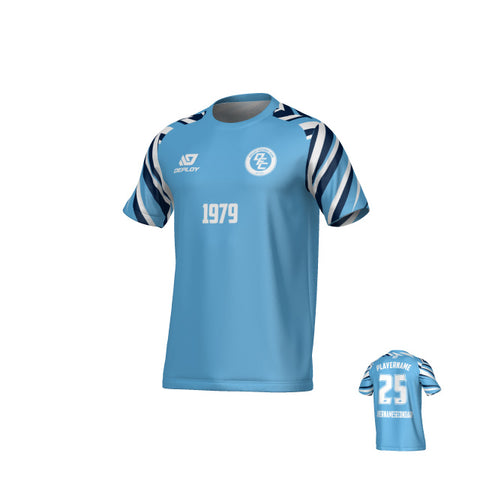 Surge Jersey - Sky Blue & Navy