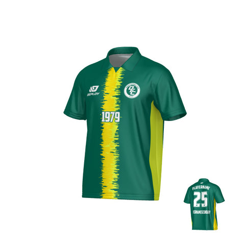 Rift Collared Jersey - Green