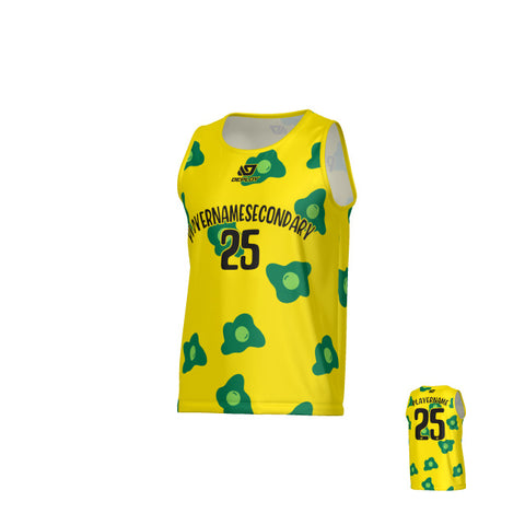 Egg Sports Singlet - Yellow