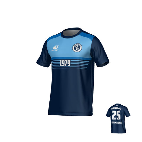 Horizon Jersey - Navy & Sky Blue