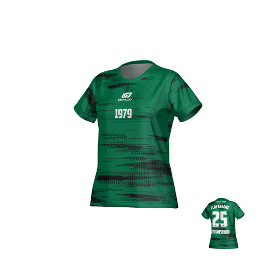 DUBBO 6s SUMMER - LADIES DISTORT GREEN