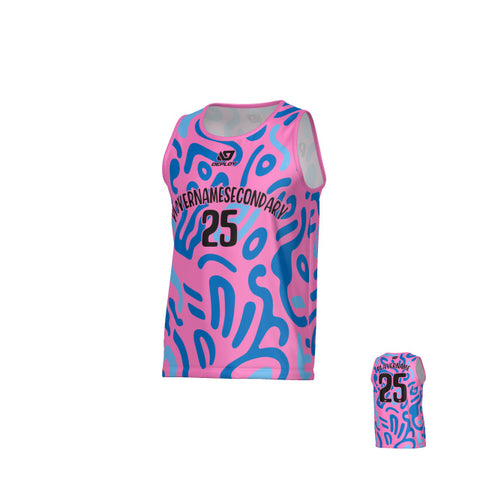 Swells Sports Singlet - Pink