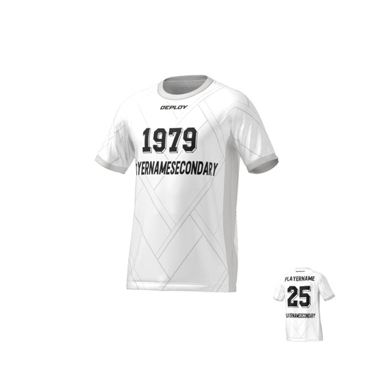FLIGHT JERSEY 44 - WHITE - Deploy Football - Australia's Best Footballs & Soccer Balls