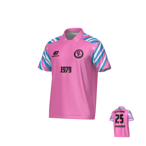 Surge Collared Jersey - Pink