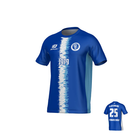 Rift Jersey - Royal Blue & Sky Blue