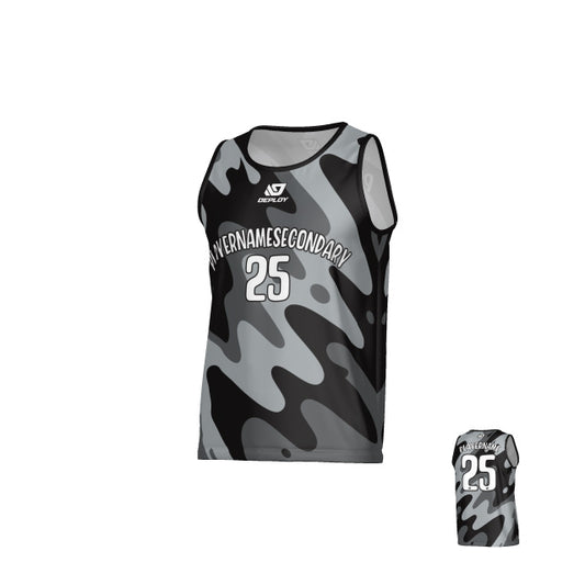 Liquid Sports Singlet - Black