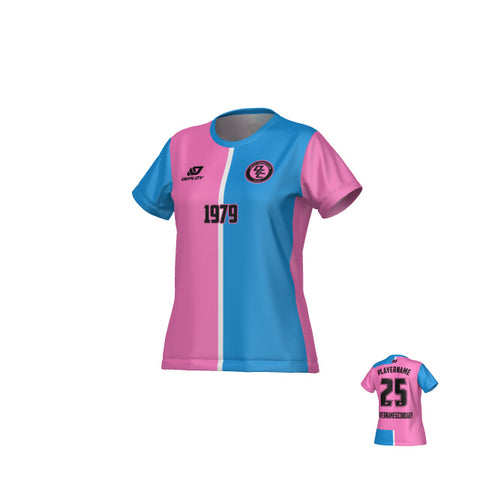 Split Womens Jersey - Pink