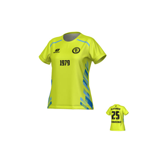 Turbo Womens Jersey - Neon Yellow