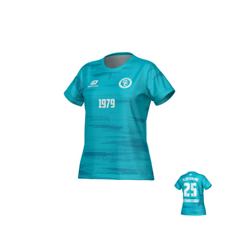 Distort Womens Jersey - Teal