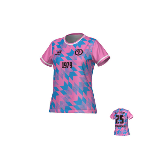 Leaves Womens Jersey - Pink