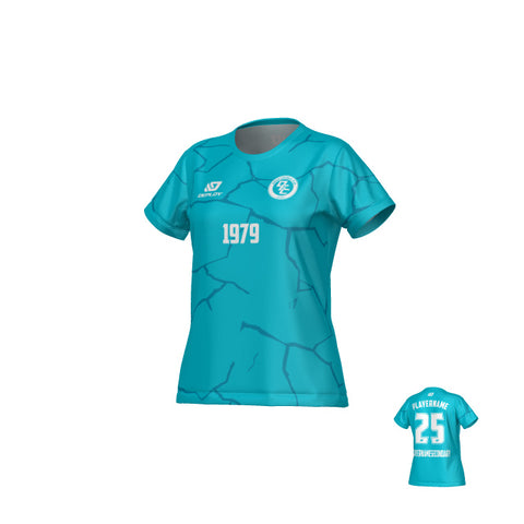 Crack  Womens Jersey - Teal