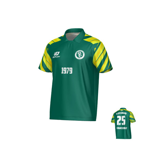 Surge Collared Jersey - Green