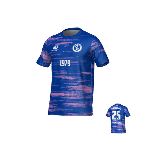 Distort Jersey - Royal Blue & Purple