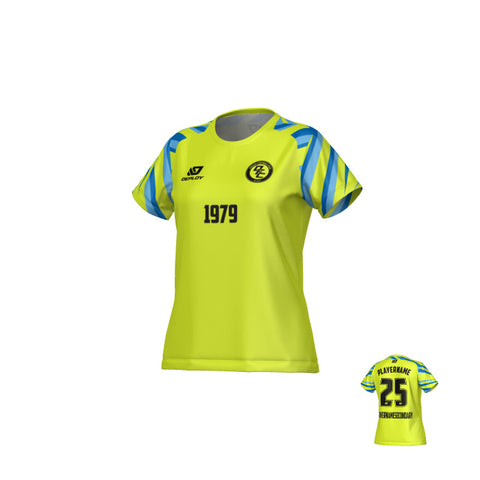 Surge Womens Jersey - Neon Yellow