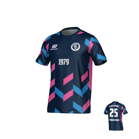 Arrows Jersey - Navy & Pink