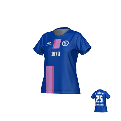Block Womens Jersey - Royal Blue & Purple