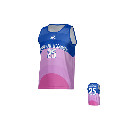 Curve Sports Singlet - Royal Blue