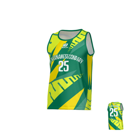 Fern Sports Singlet - Green
