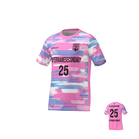 Flight Jersey Glitch - Pink - Deploy Football - Australia's Best Footballs & Soccer Balls