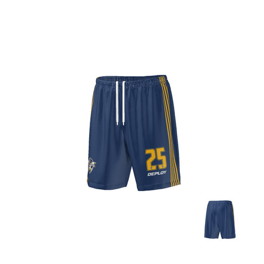East Gippsland United FC - Home Playing Shorts - Unisex & Youth - Deploy Football - Australia's Best Footballs & Soccer Balls