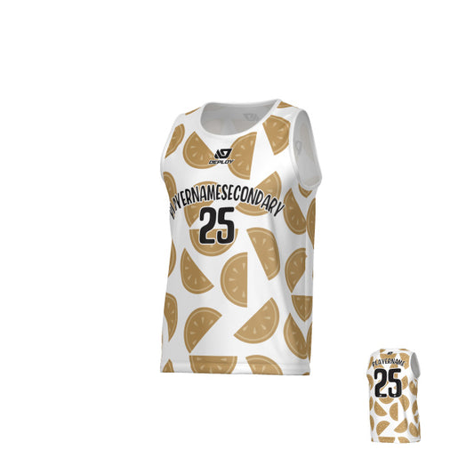 Watermelon Sports Singlet - White