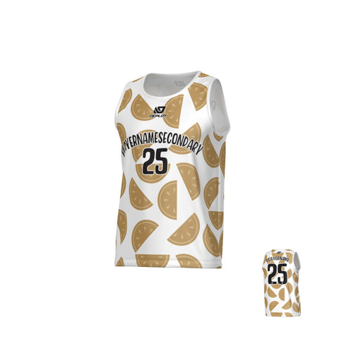 Watermelon Sports Singlet - White