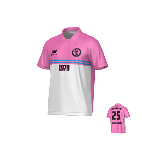 Summit Collared Jersey - Pink