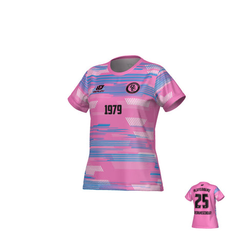 Glitch Womens Jersey - Pink