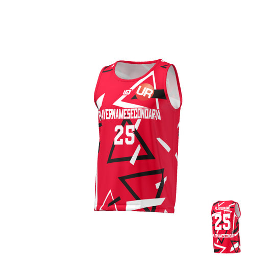 URBAN REC - FLIGHT SINGLET TRIANGLE - RED