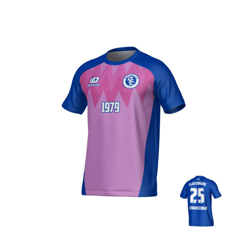 Carnival Jersey - Royal Blue & Purple