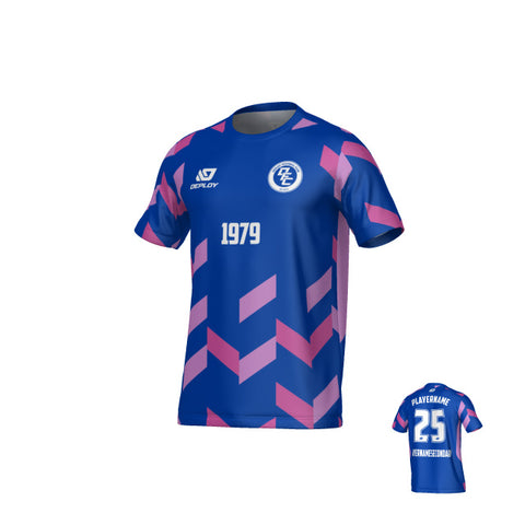 Arrows Jersey - Royal Blue & Purple
