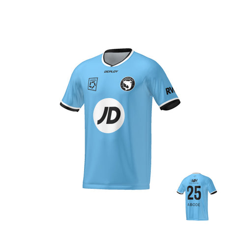 SUTHERLAND SHARKS FC - 2025 YOUTH LEAGUE HOME JERSEY - Deploy Football - Australia's Best Footballs & Soccer Balls