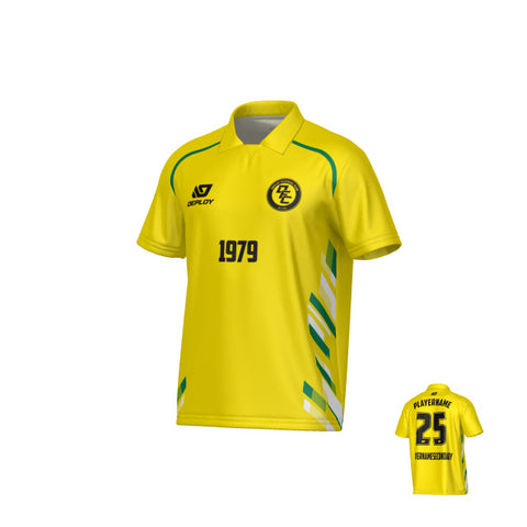 Turbo Collared Jersey - Yellow