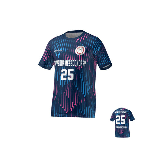 Northbridge FC - Flight Jersey Faded - Navy/Pink