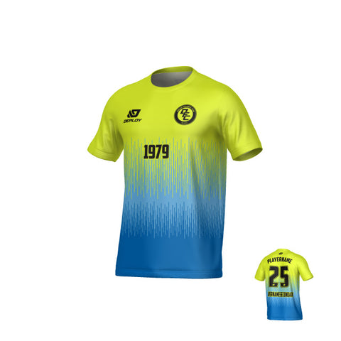 Fade Jersey - Neon Yellow
