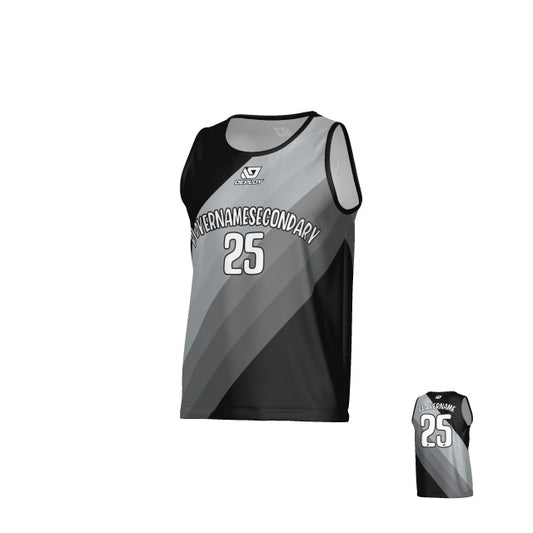 Sash Sports Singlet - Black