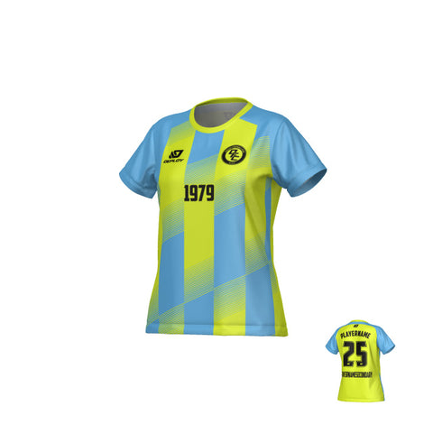 Vector Womens Jersey - Neon Yellow