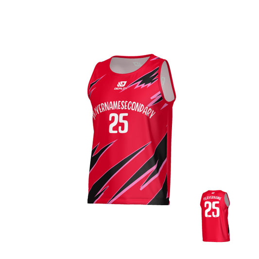Sharp Sports Singlet - Red
