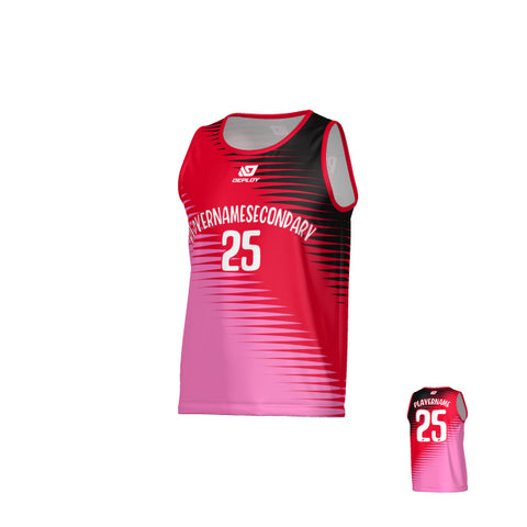 Comb Sports Singlet - Red