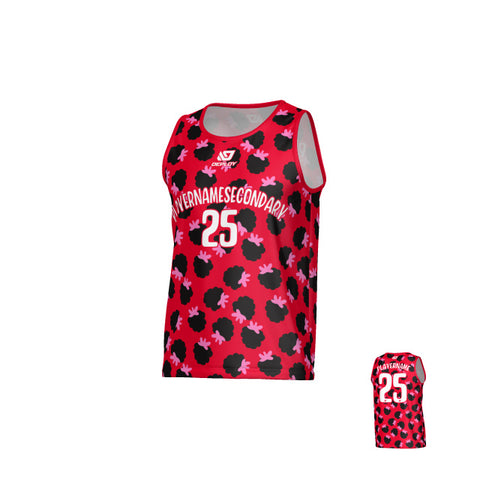 Berry Sports Singlet - Red