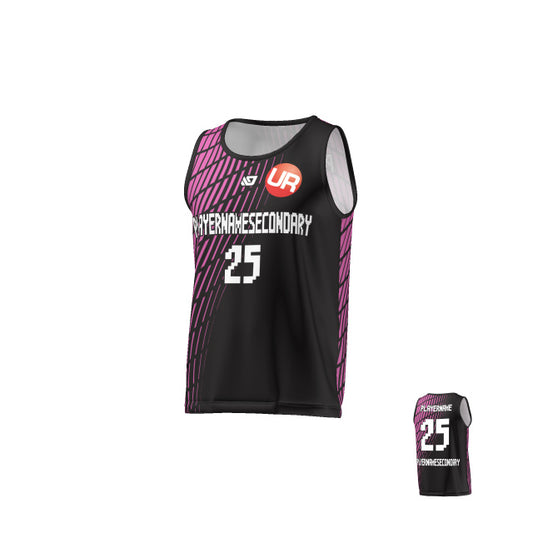 URBAN REC - FLIGHT SINGLET GRADIENT - BLACK