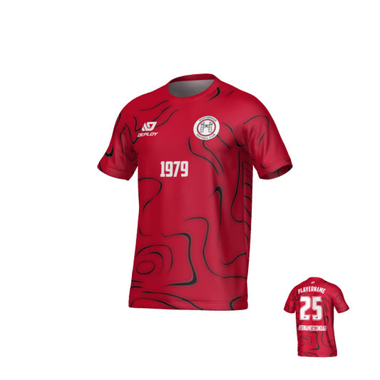 Northbridge FC - Flight Jersey Marble - Red